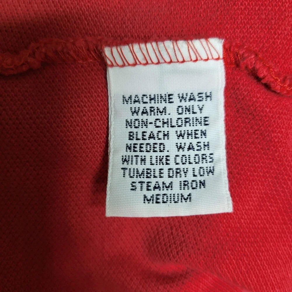 Polo Ralph Lauren Men Polo XXL Red Short‎ Sleeve Y2K